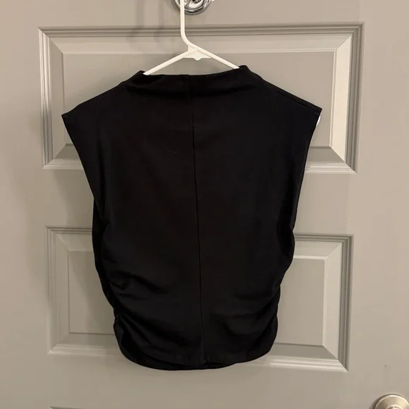 Reformation Lindy Knit Top in Black - Picture 2 of 4